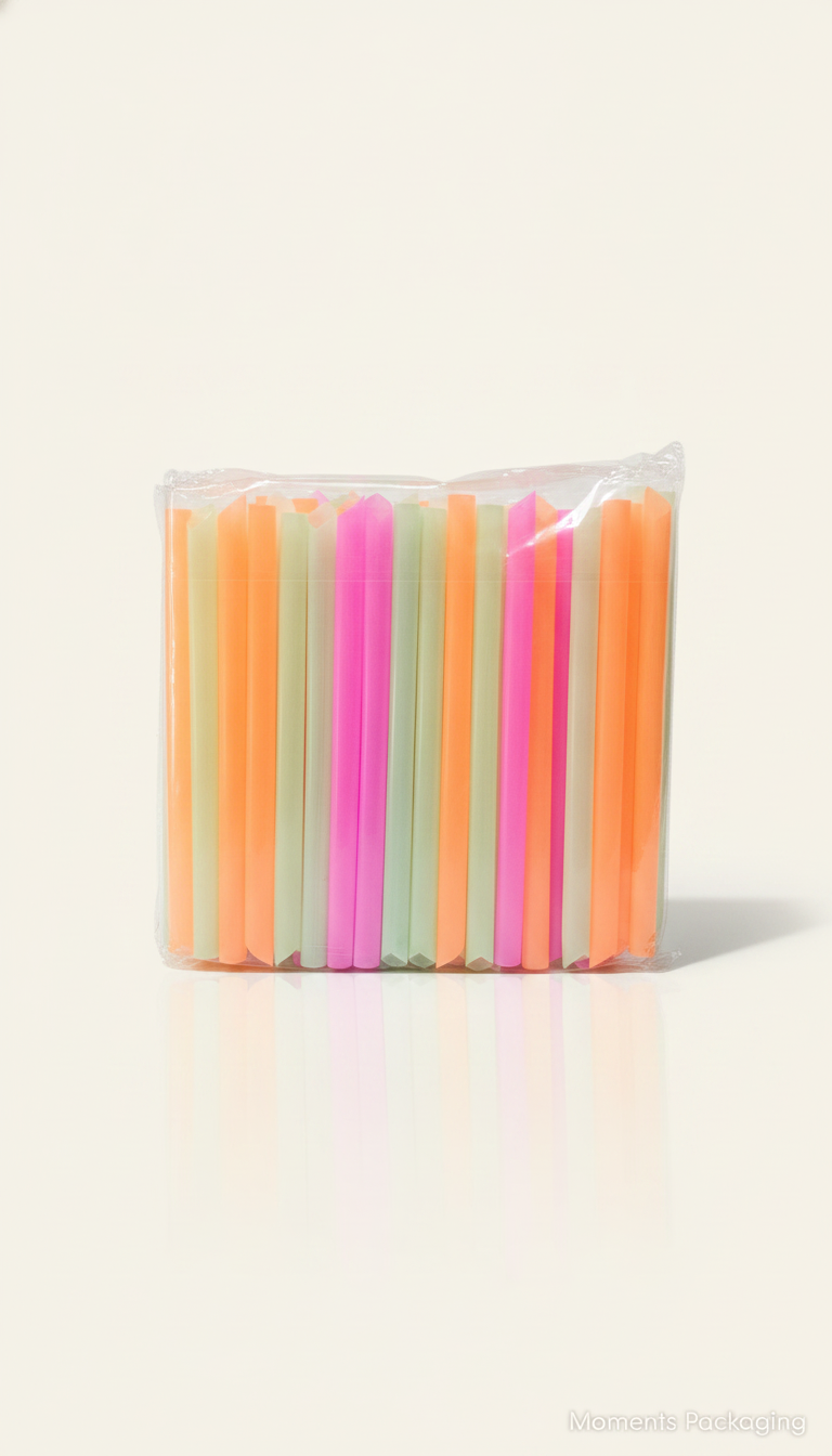 Ecstacy Bubble Tea Straws Coloured