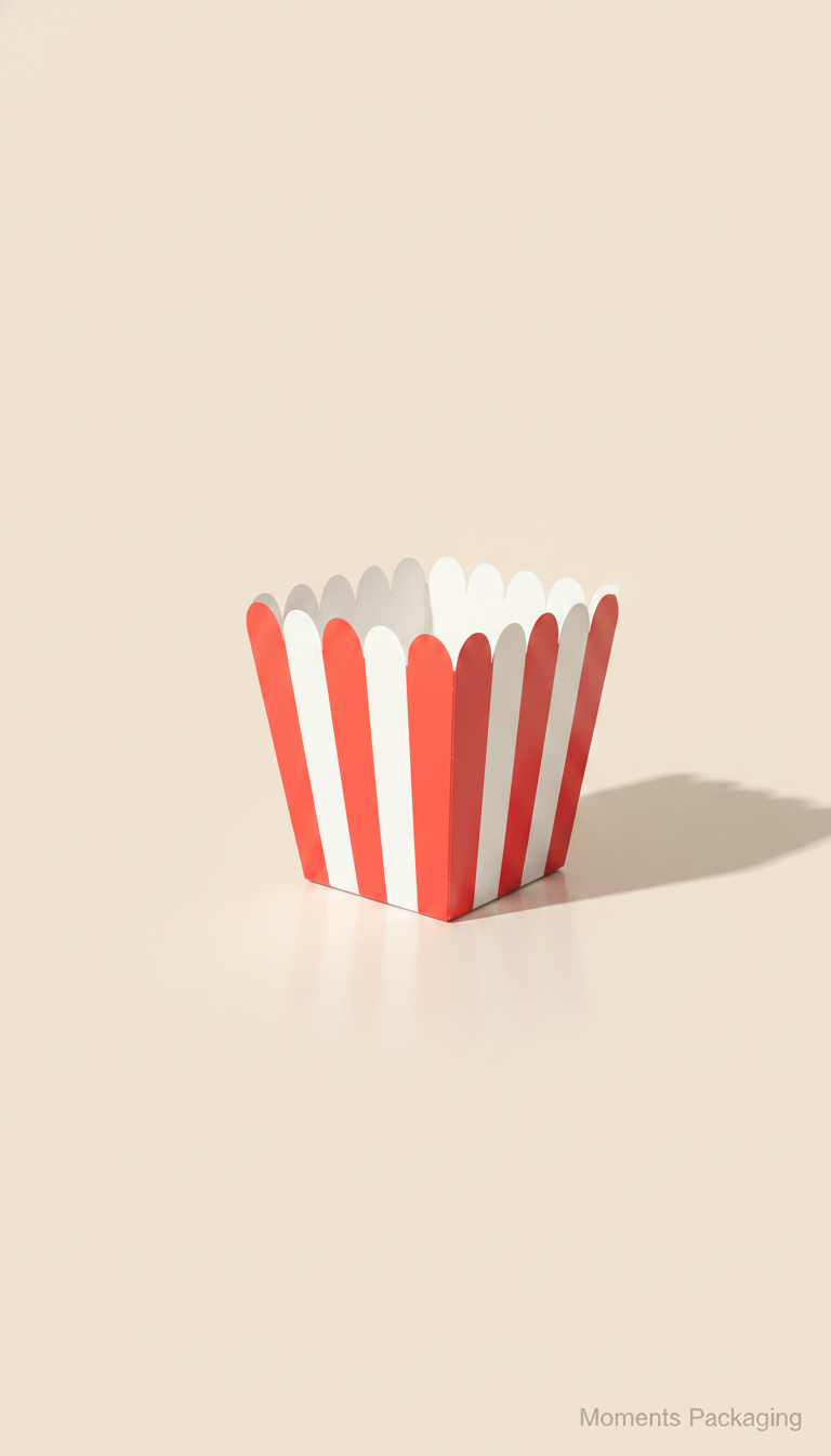 Tech Paper Popcorn Tub Red Small