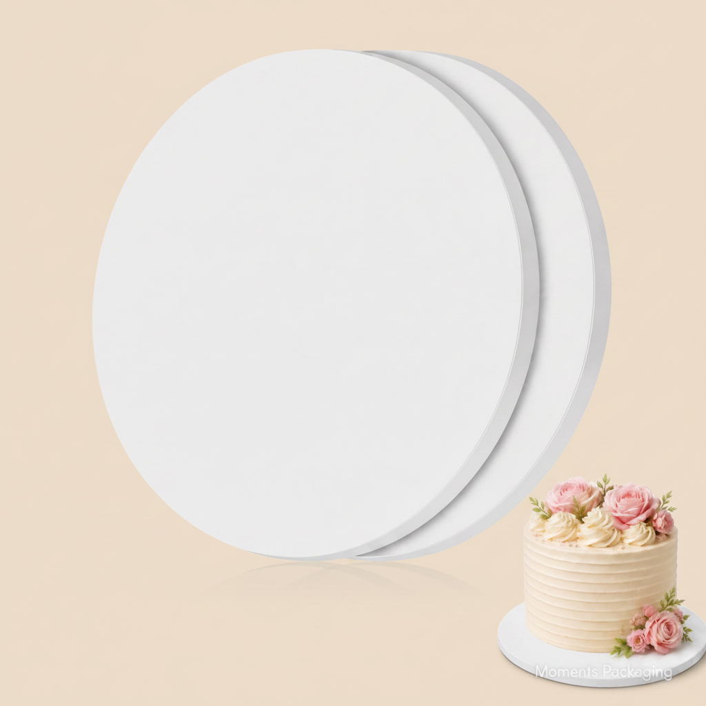 11 Inch White Round Board