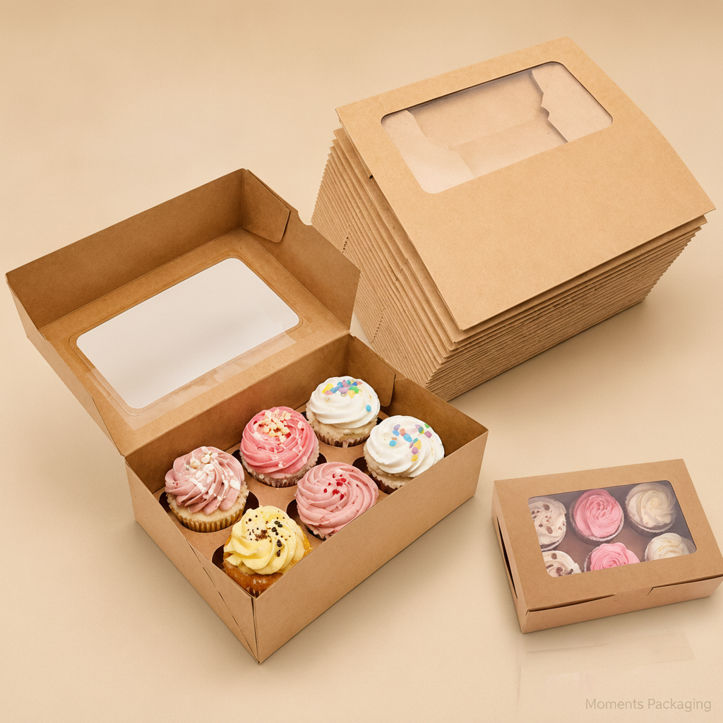 Muffin Holder Boxes 6PCS