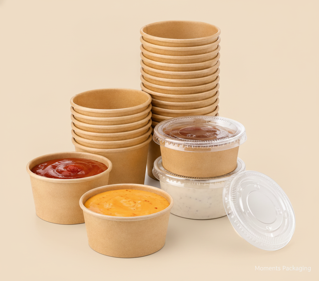 Pan 3OZ Sauce Kraft Cup