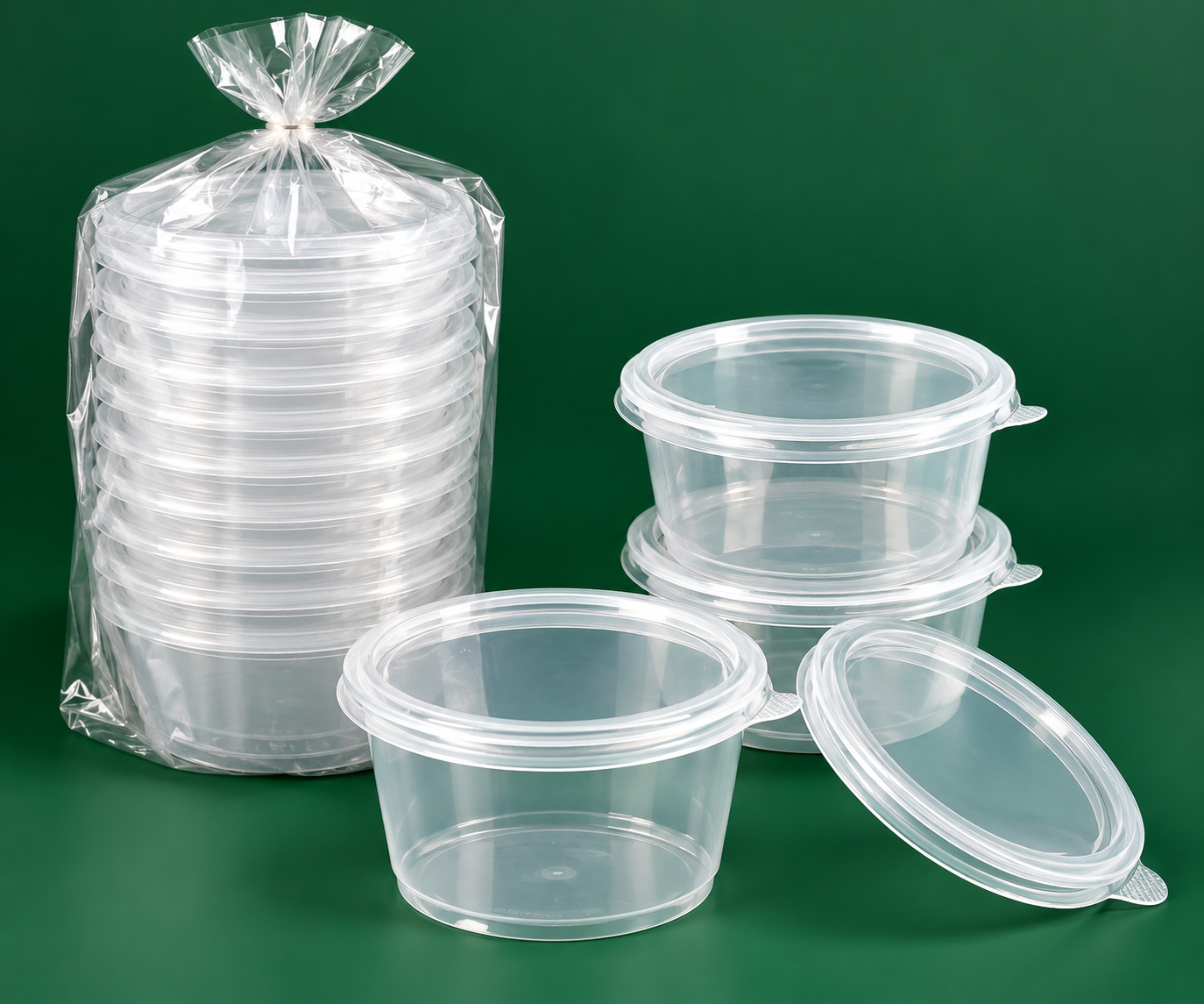 Xpro 120/500ML Clr Cont +lids