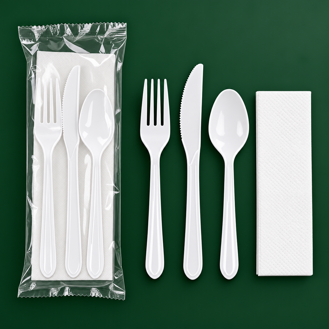 DF10040 Hd Cornstarch Cutlery Set