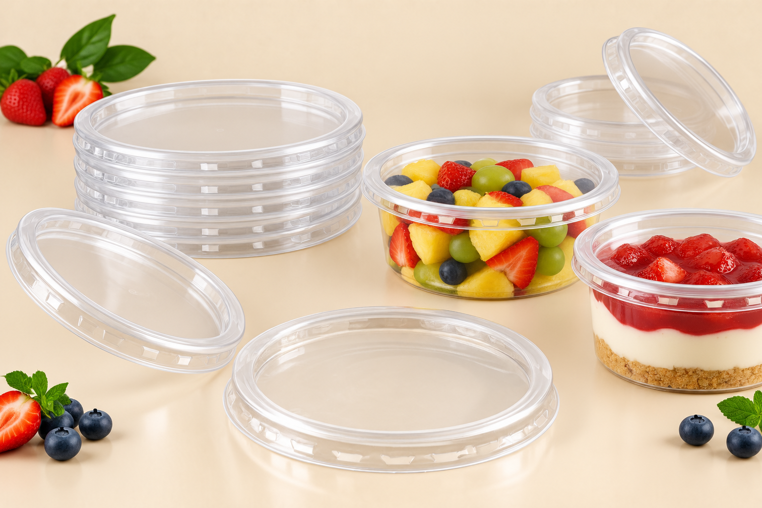 XPRO 120mm Flat Lid