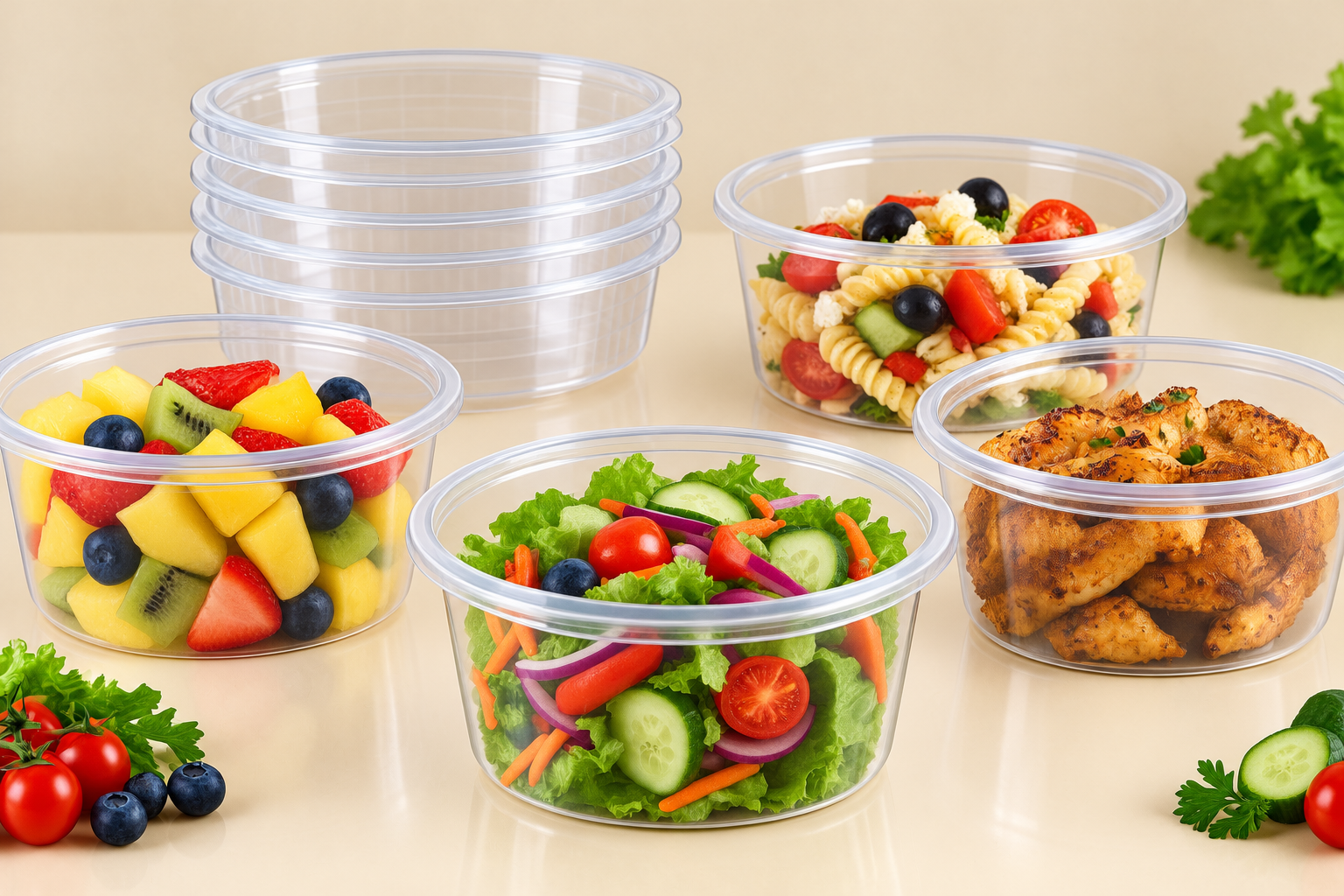 XPRO 120/250ml Clear Container