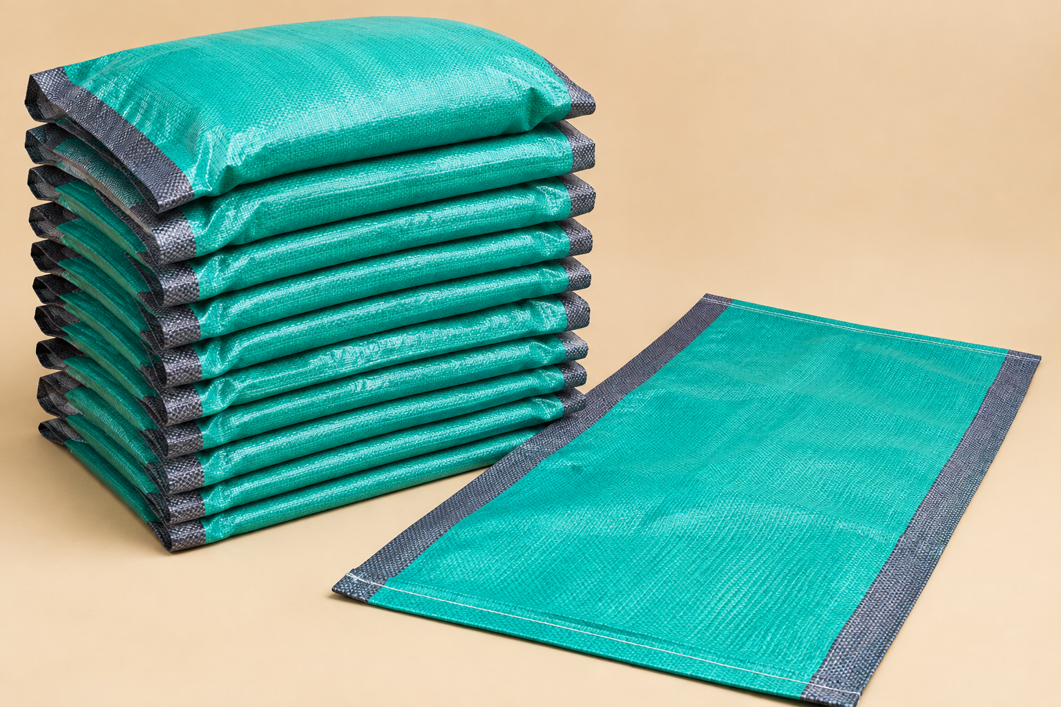 Textplast 90KG Red Panel Sack
