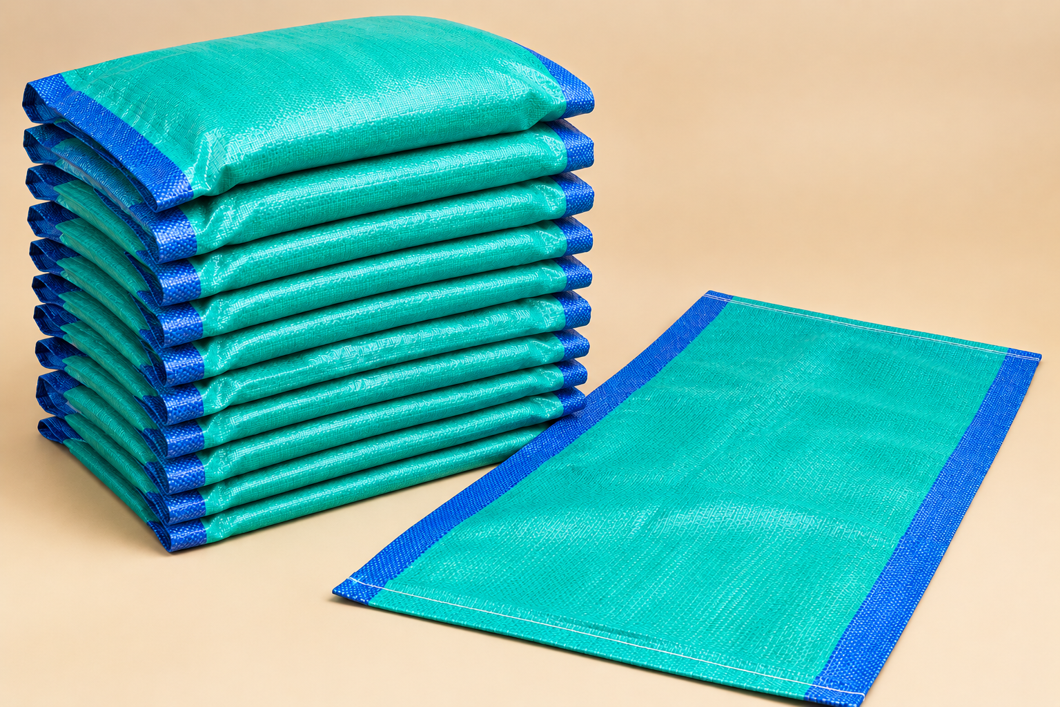 Textplast 90KG Blue Panel Sack