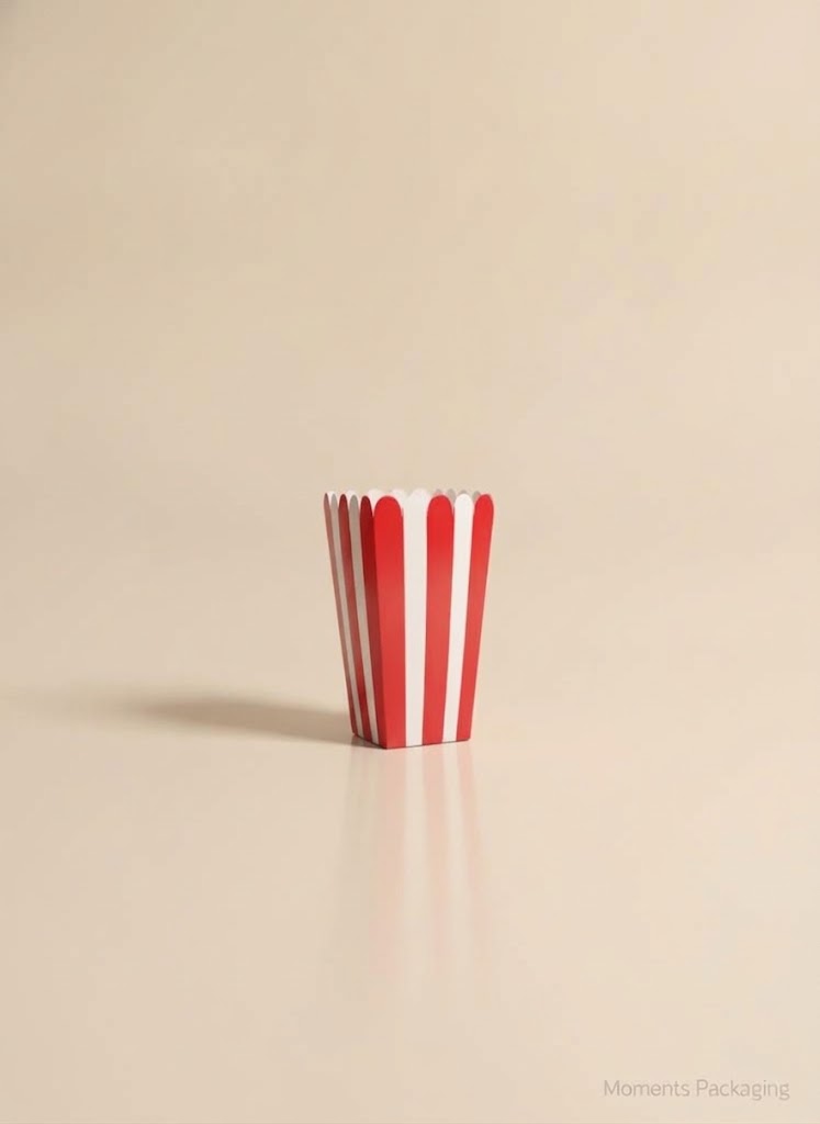Tech Paper Popcorn Tub Red Medium