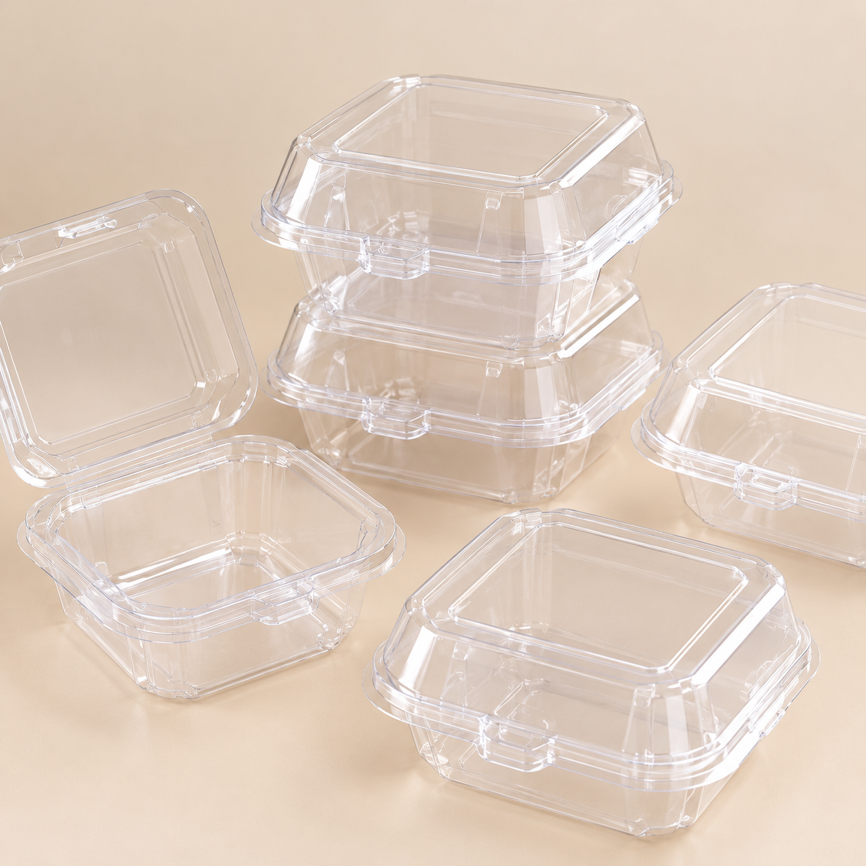 Clear Mini Bento Cake Box