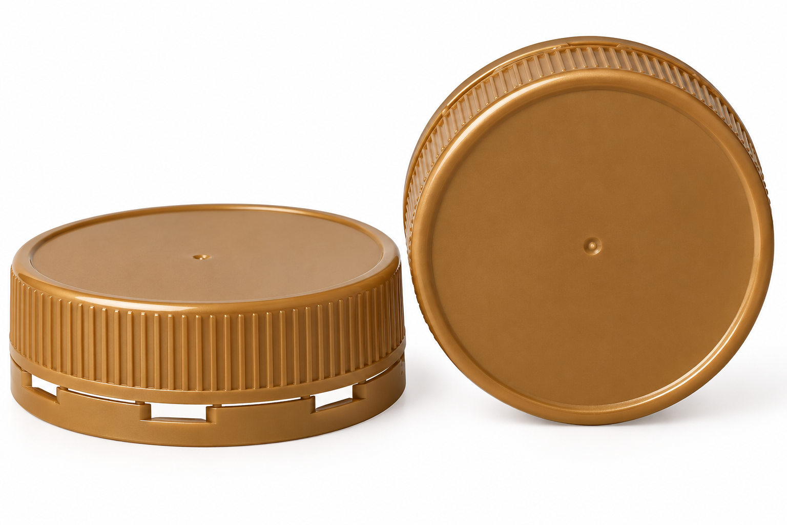 Tech 98mm Honey Jar Caps Gold