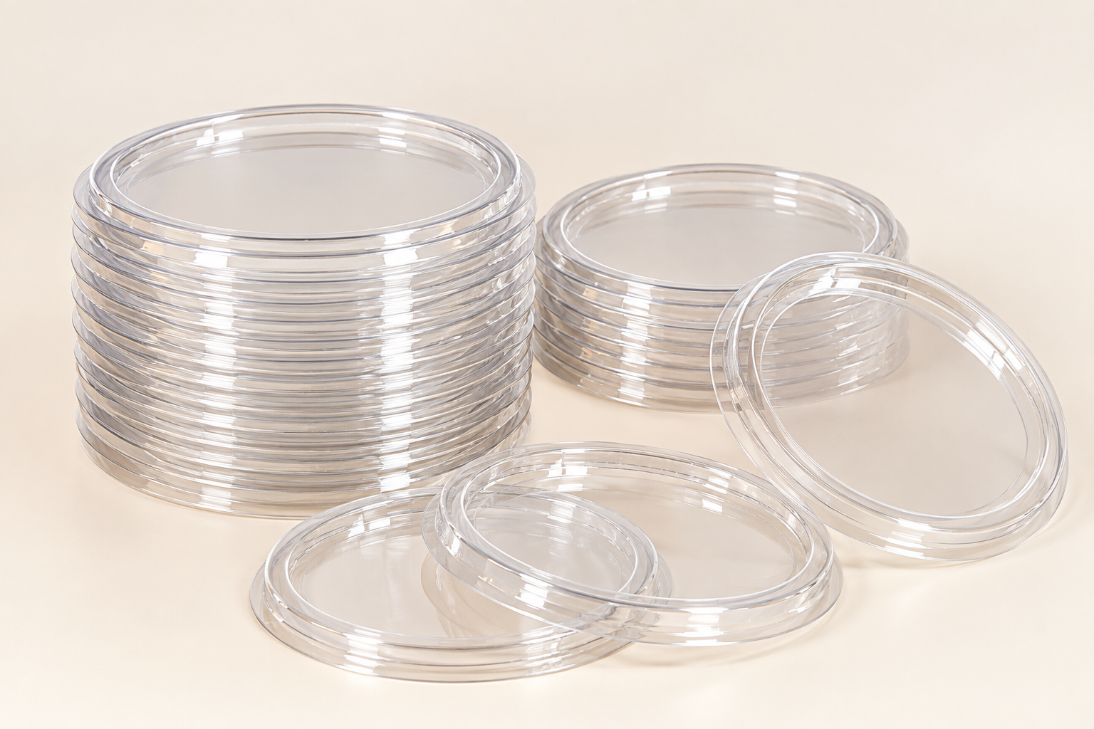 Tech 94mm Yoghurt Cup Lids