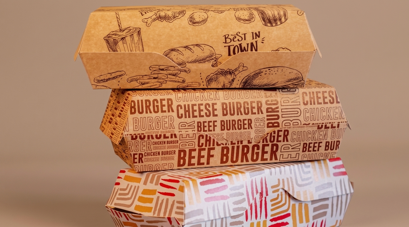 Tech Double Wall Burger Box