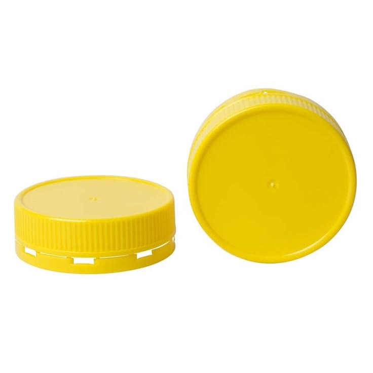 Tech 63mm Honey Jar Caps Yellow
