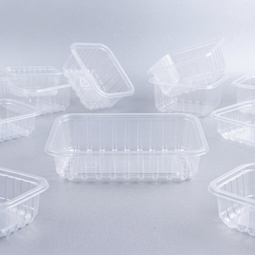 Tech 5x7 500ml Clear Punnets No Lid