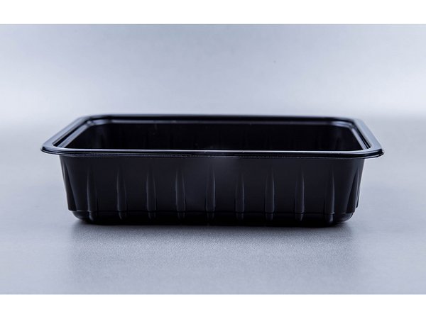 Tech 5x7 500ml Black Punnet No Lid
