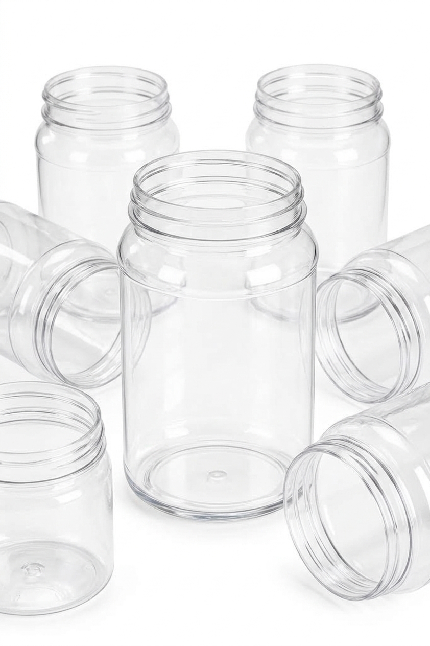 Tech 400ml Clear Honey Jar