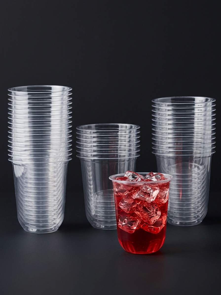 Pan Pet Cup U Shaped 16OZ Without Lid