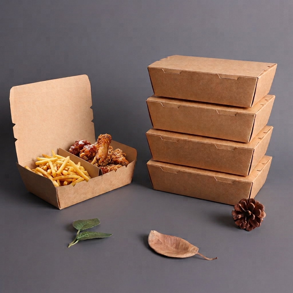 Pan Kraft Takeaway Deli Box 2-Part