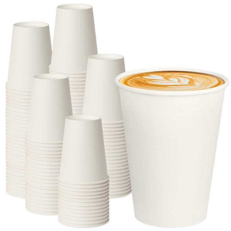 Moonray 12oz Single Wall White Cup