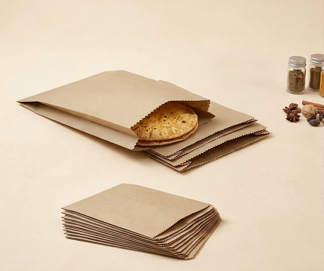 Mafuco Millinary 5x6 Brown Bag
