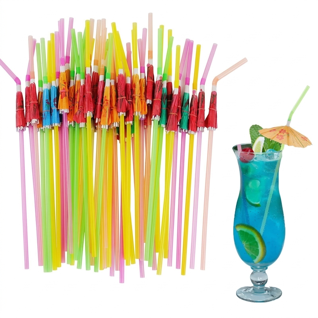 Ecstacy Umbrella Straws