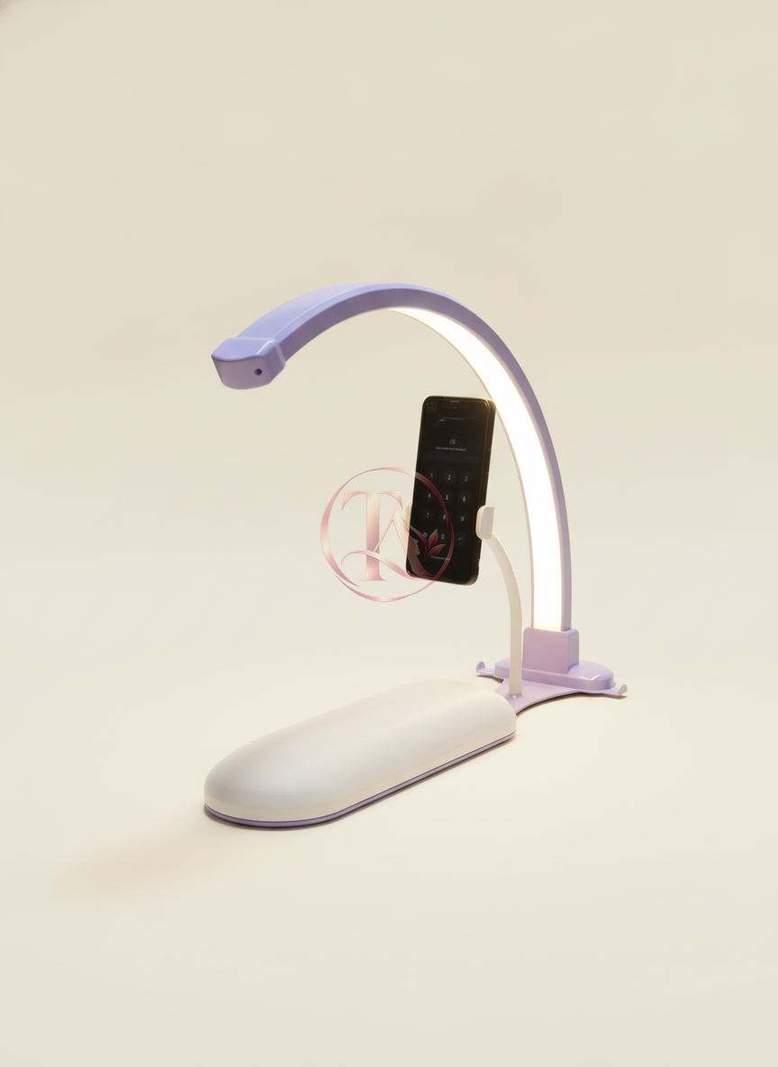 nails moonlight with armrest and phone holder