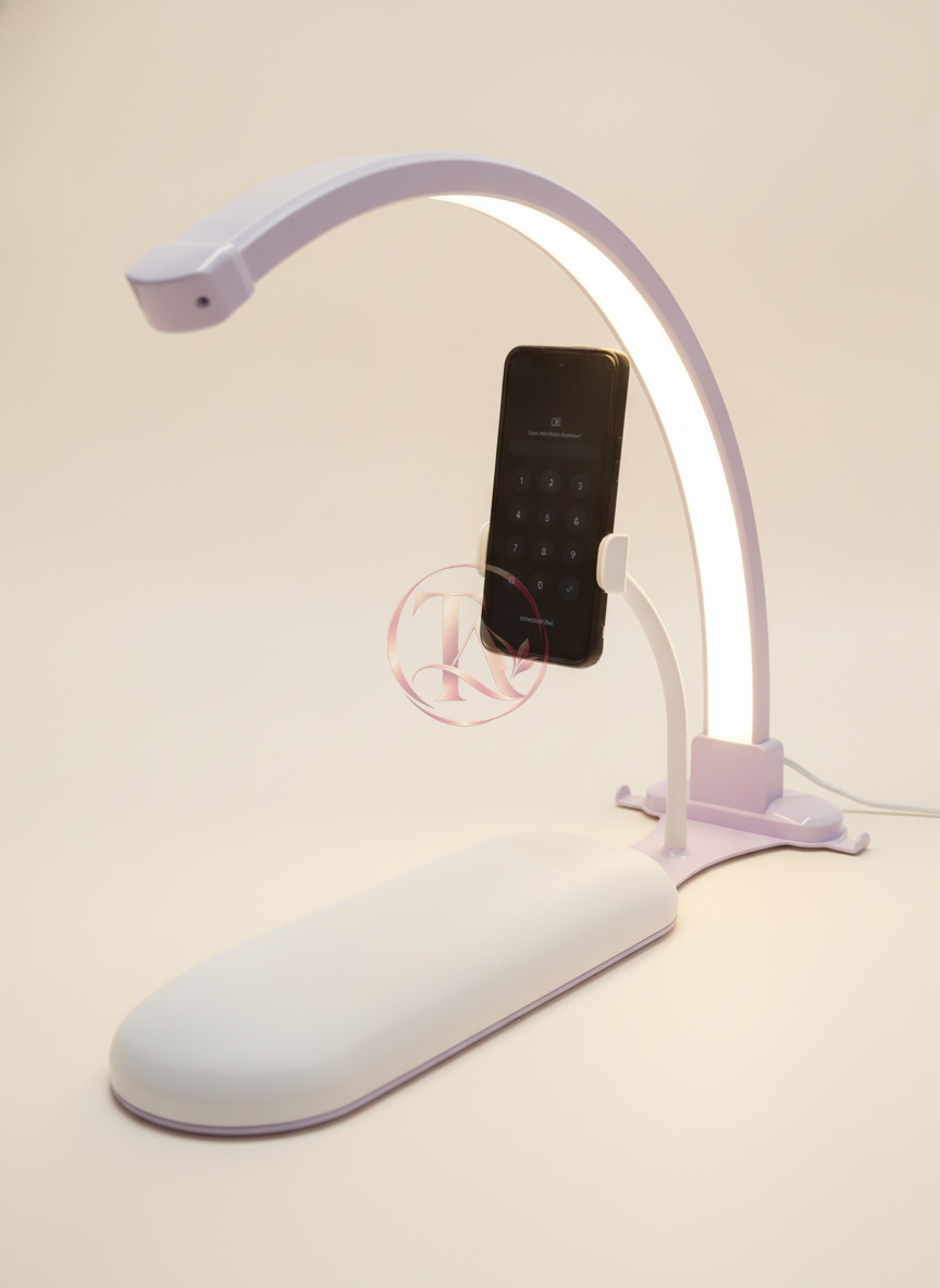 nails moonlight with armrest and phone holder