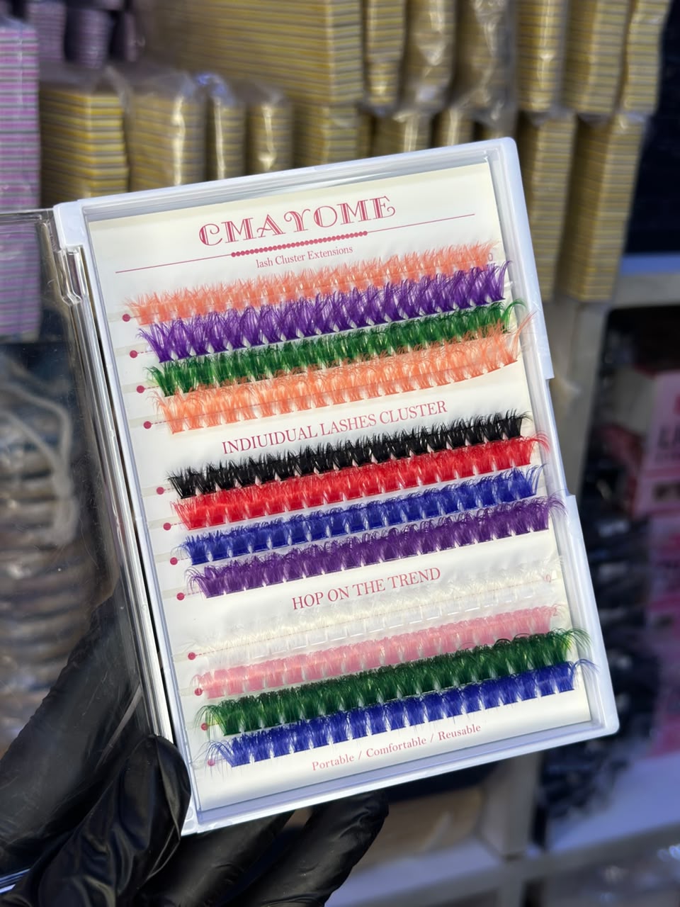 cymayome coloured lash pallet