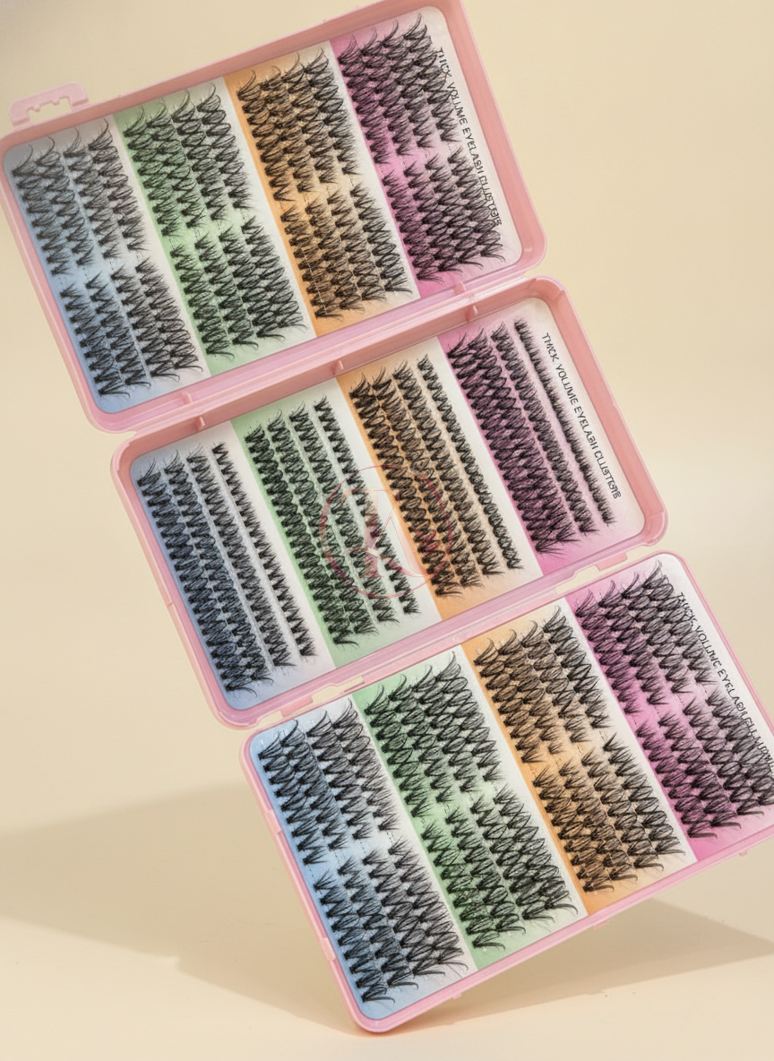 3 fold lash book