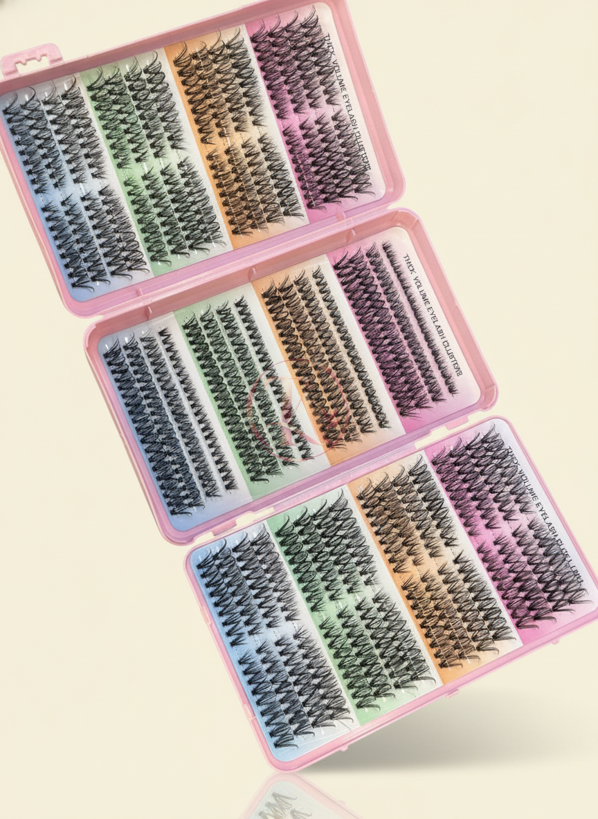 3 fold lash book
