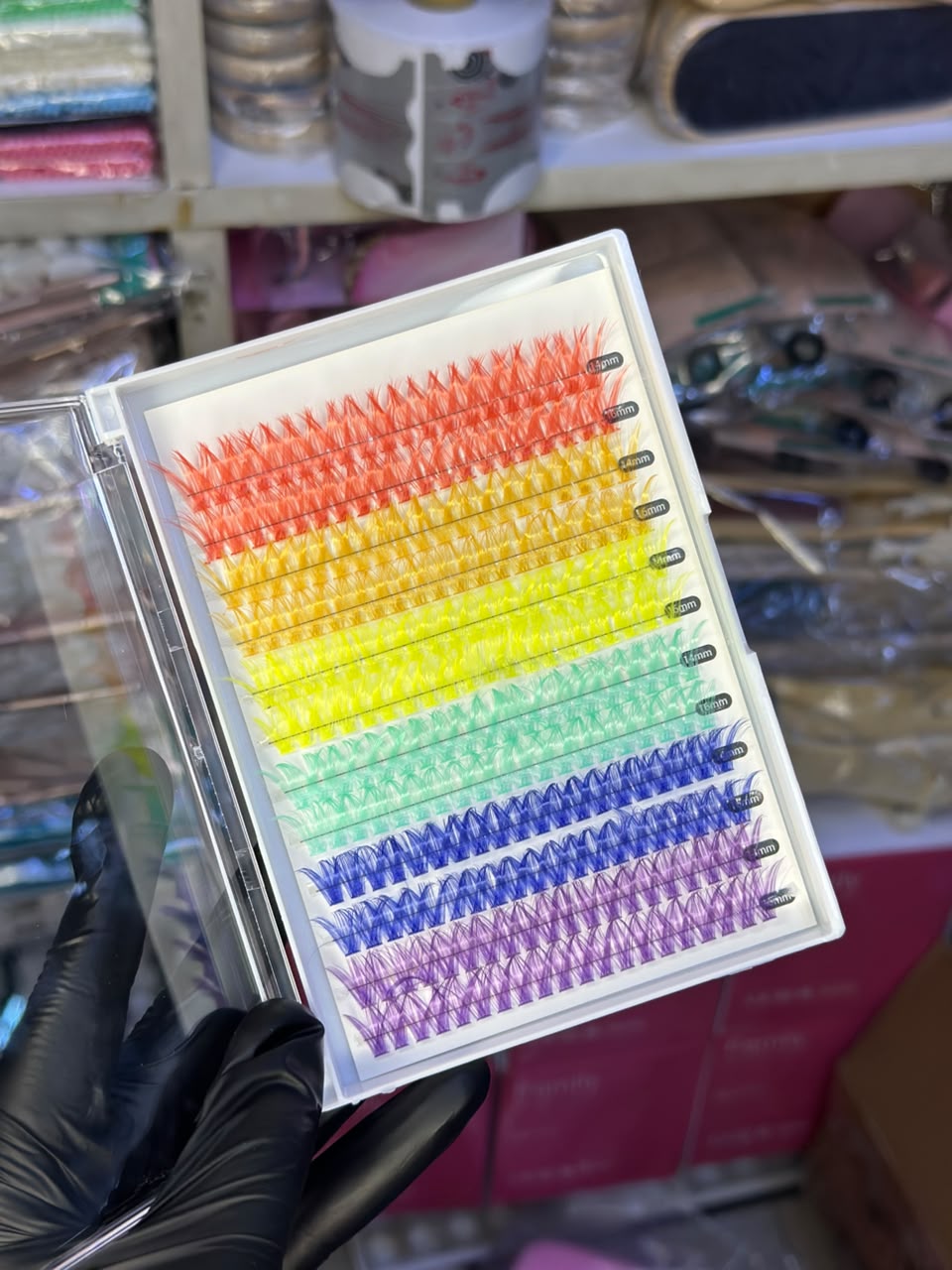 COLOURED LASH PALLET
