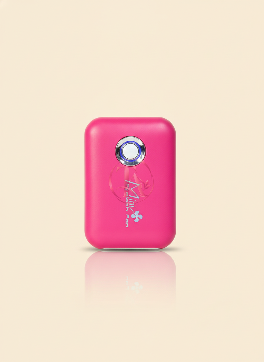LASH TECH MINI FAN Hot Pink