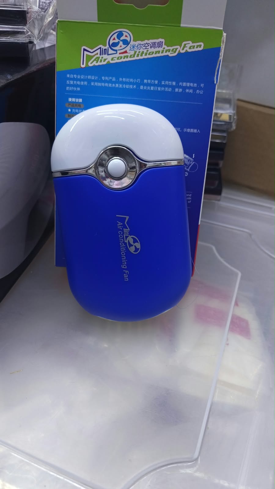 LASH TECH MINI FAN Blue