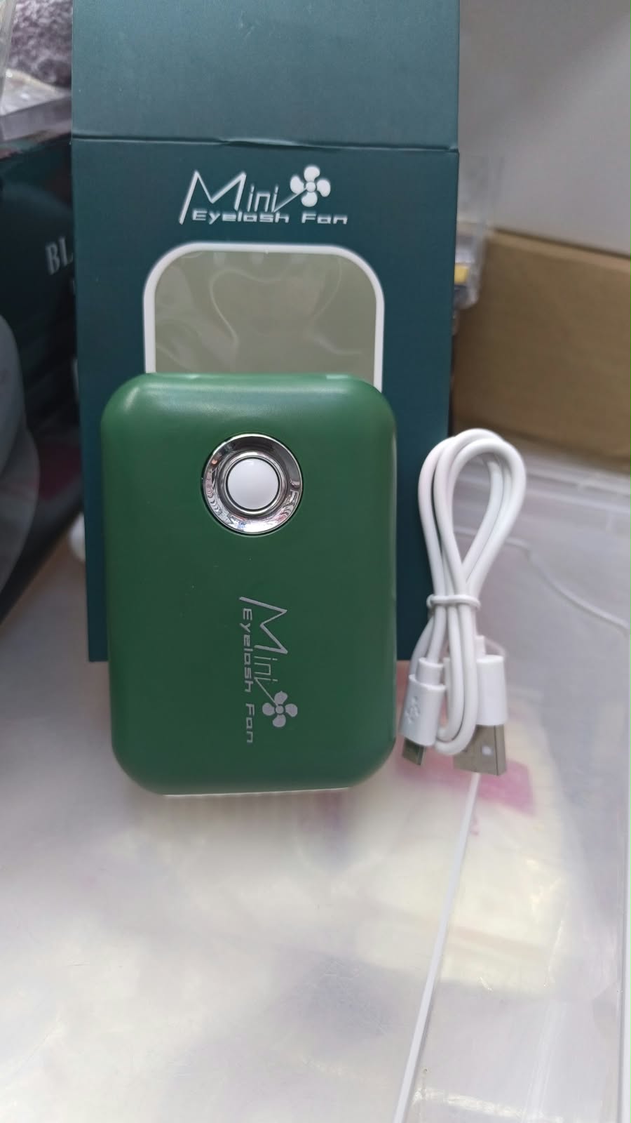 LASH TECH MINI FAN Green