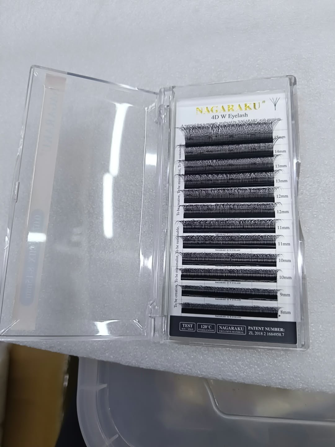 NAGARAKU 4D BLACK INDIVIDUAL LASHES