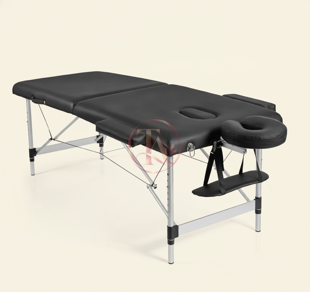 MASSAGE BED BLACK