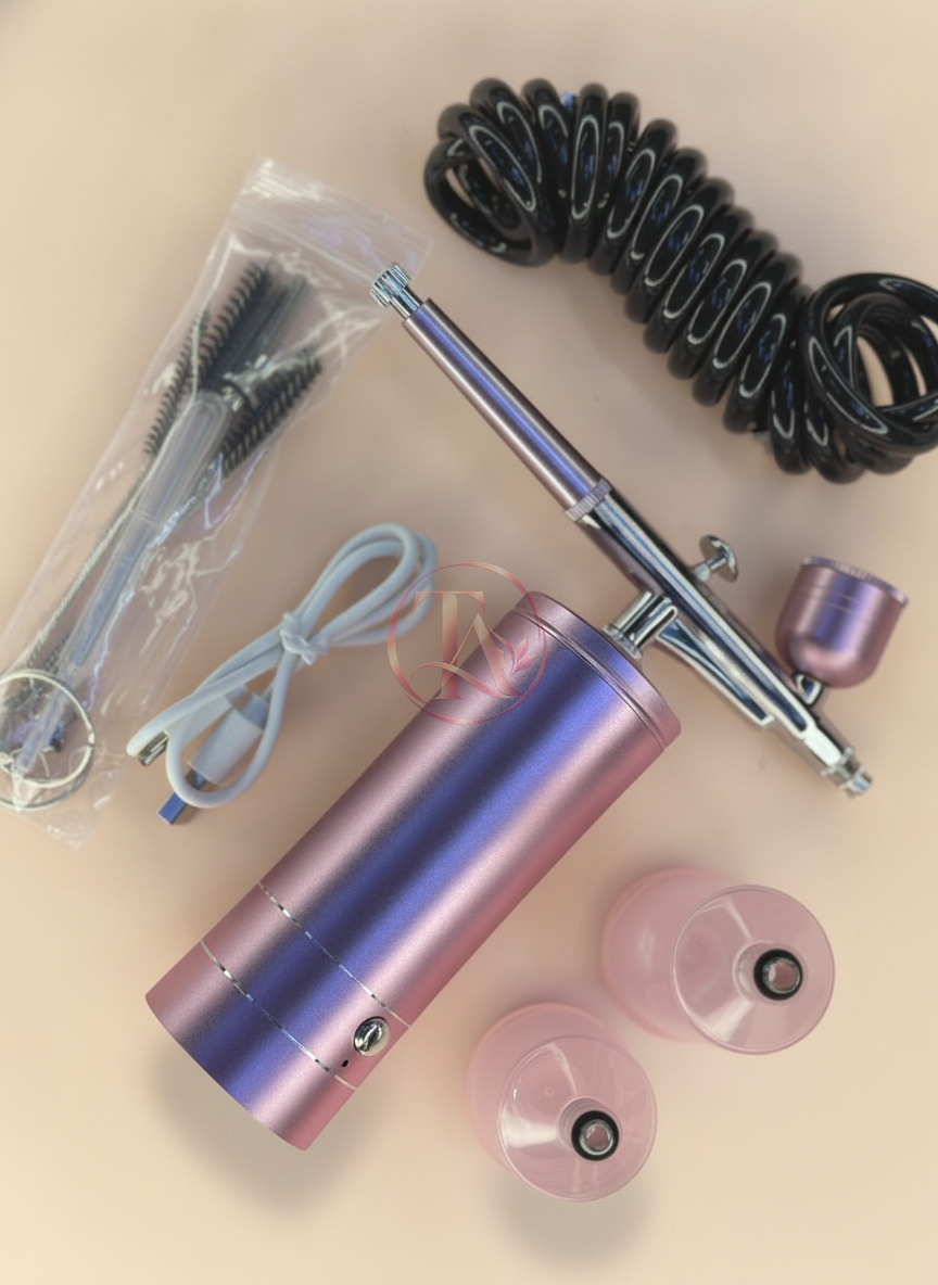AIR BRUSH WITH CLEANING BRUSHES AND EXTENSION