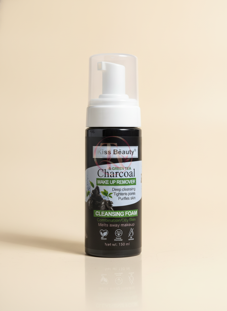 KISS BEAUTY CHARCOAL MAKE UP REMOVAL