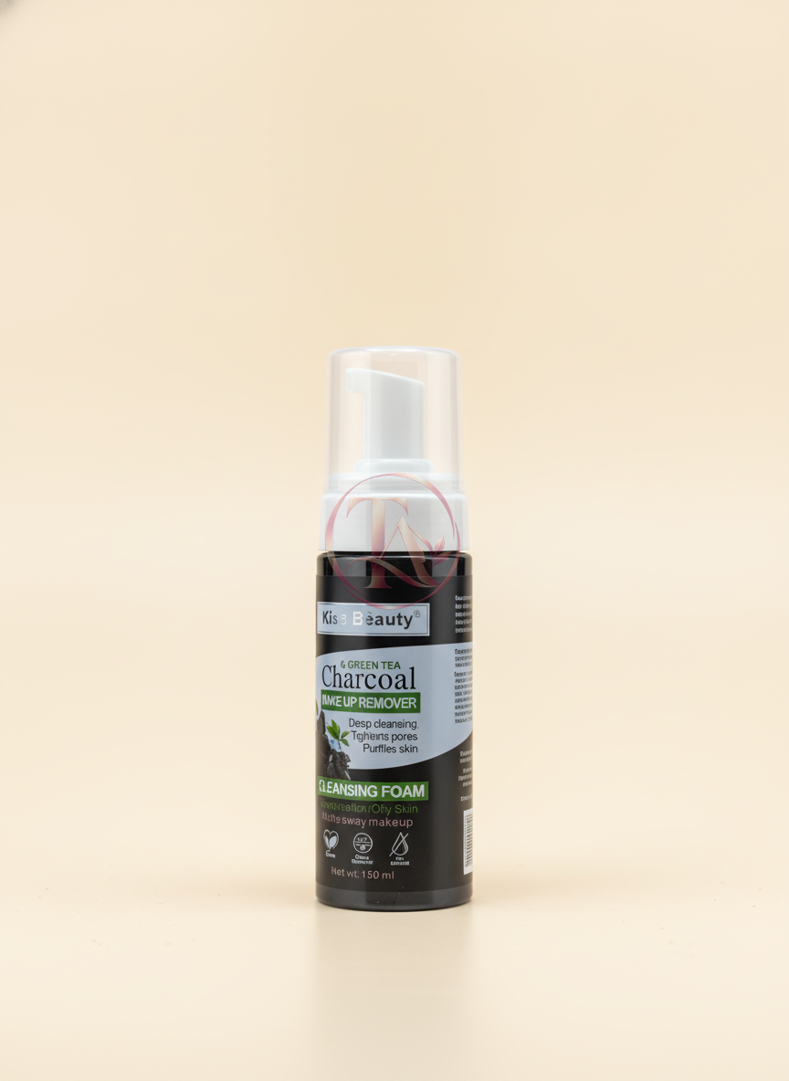 KISS BEAUTY CHARCOAL MAKE UP REMOVAL