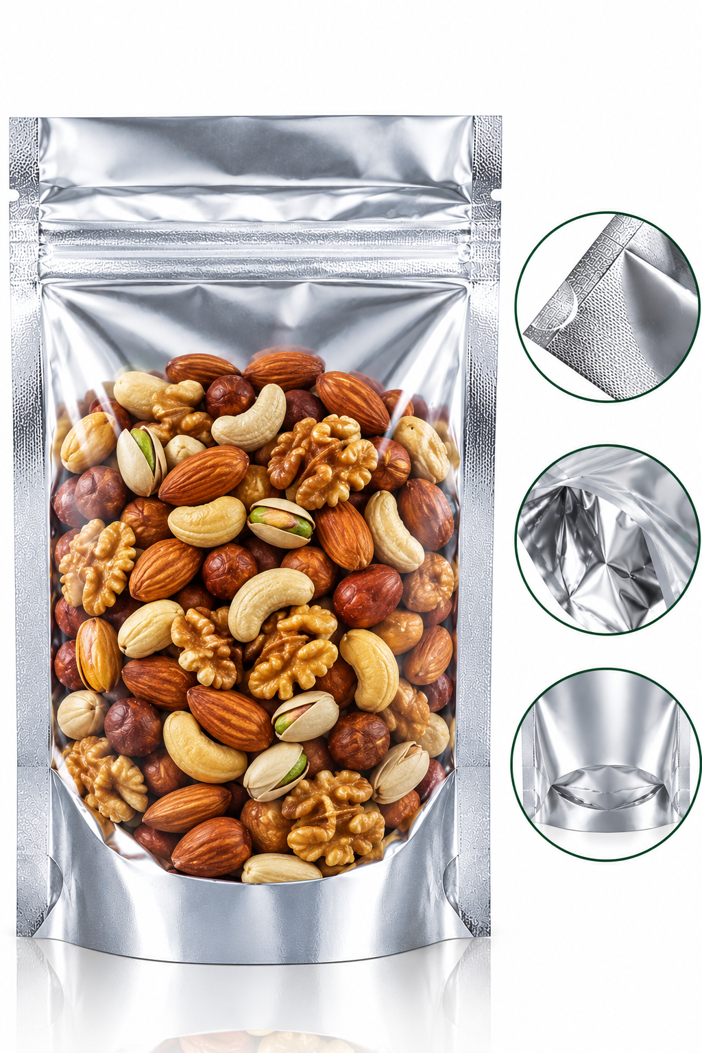 Midatex Ziplock 20*30 Silver