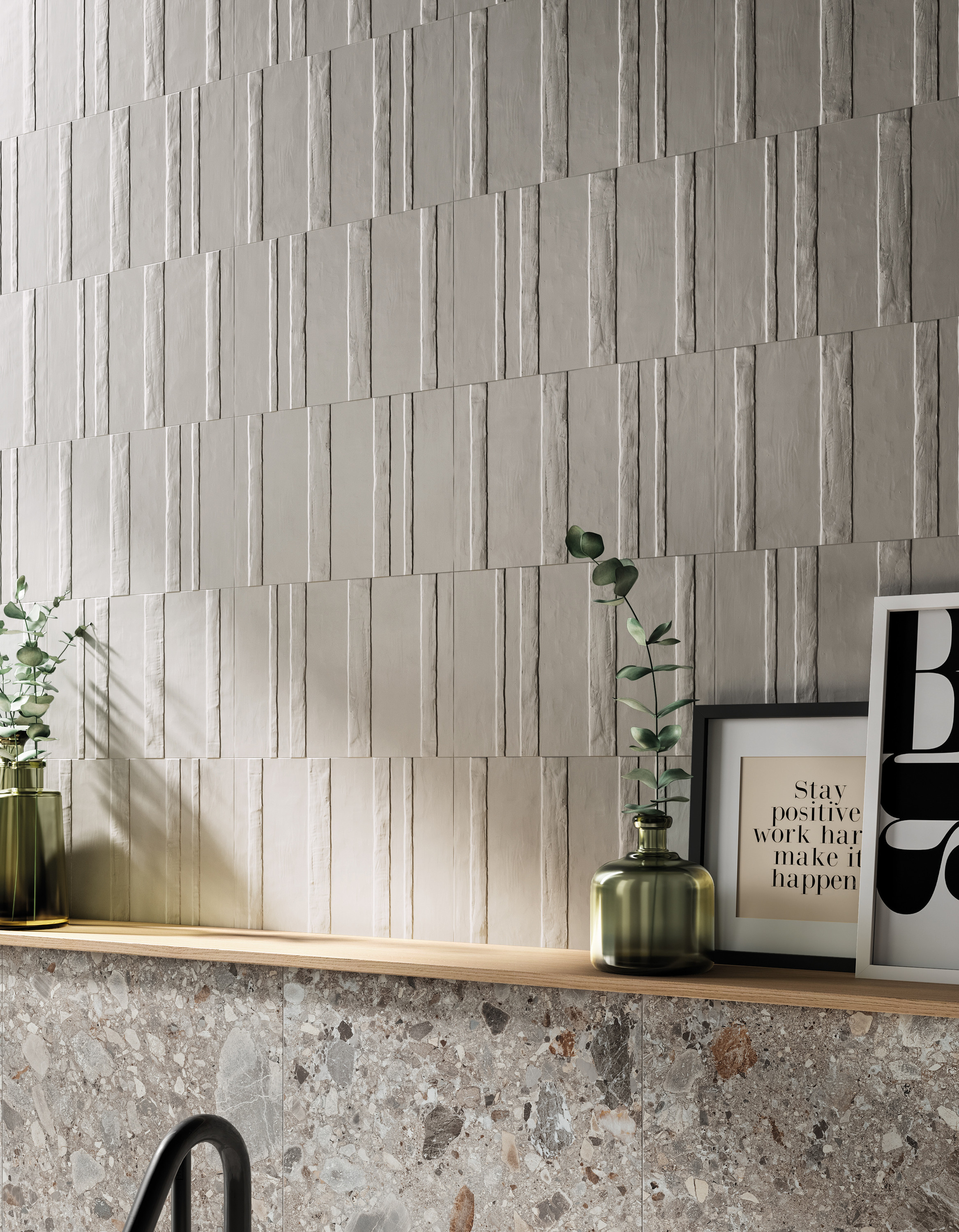 Mand MUSE Md02 Grigio Chiaro Mirage Ceramiche