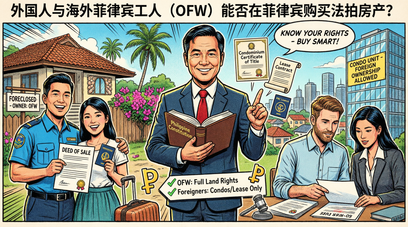 Can Foreigners and OFWs Buy Foreclosed Properties in the Philippines?