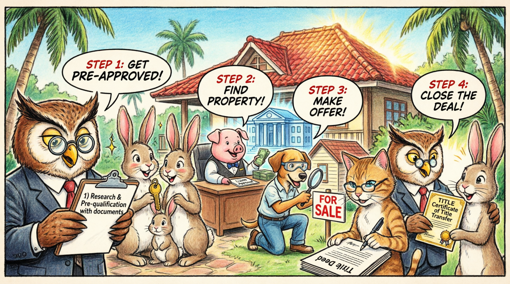 What's the Process of Buying Foreclosed Property Step by Step?