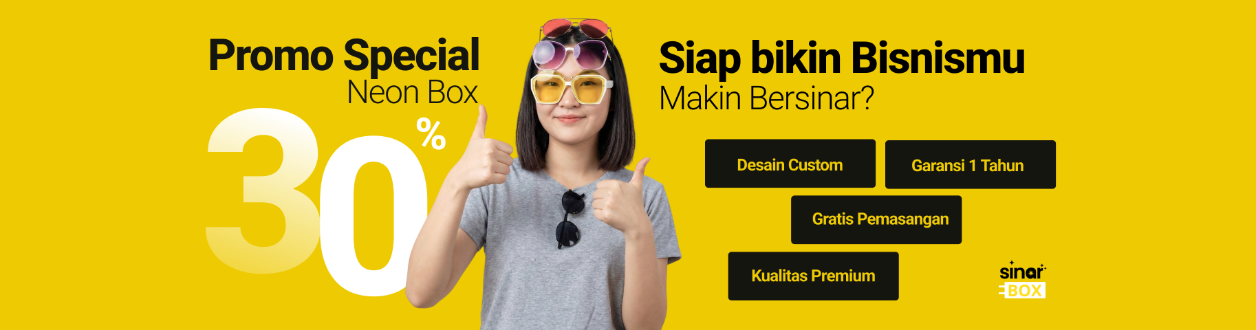 Banner Promosi Sinar Box