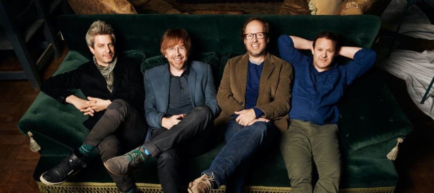 Phish On Couch Press Image