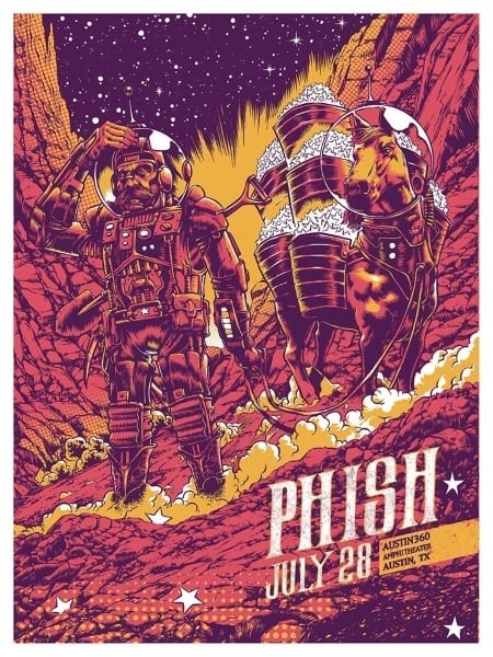 Phish Austin Poster