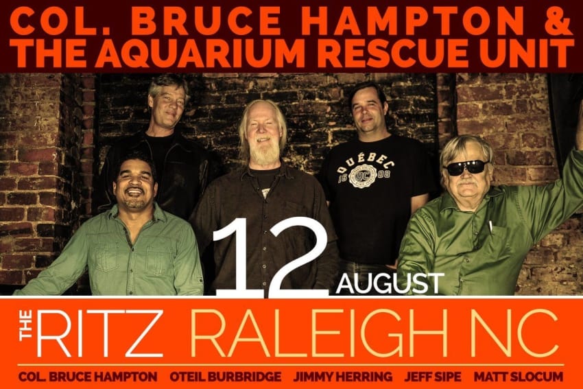 Col. Bruce Hampton & Aquarium Rescue Unit The Ritz Poster