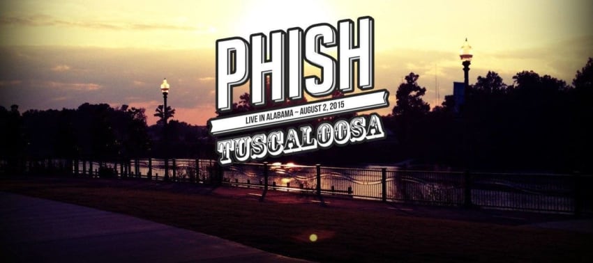 Phish Tuscaloosa - 8-2-2015