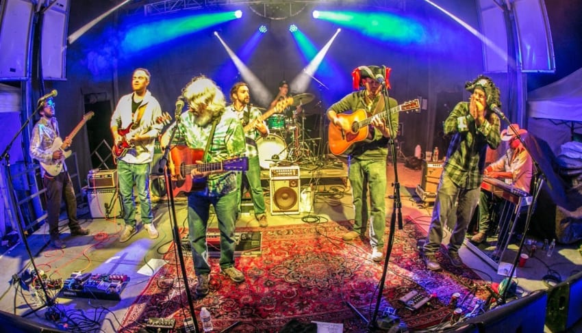 YarmonyGrass The Drunken Hearts with Bill Nershi Scott Law and Kevin Watson ©2015 ShowLove Media || All rights reserved || Photo by John-Ryan Lockman