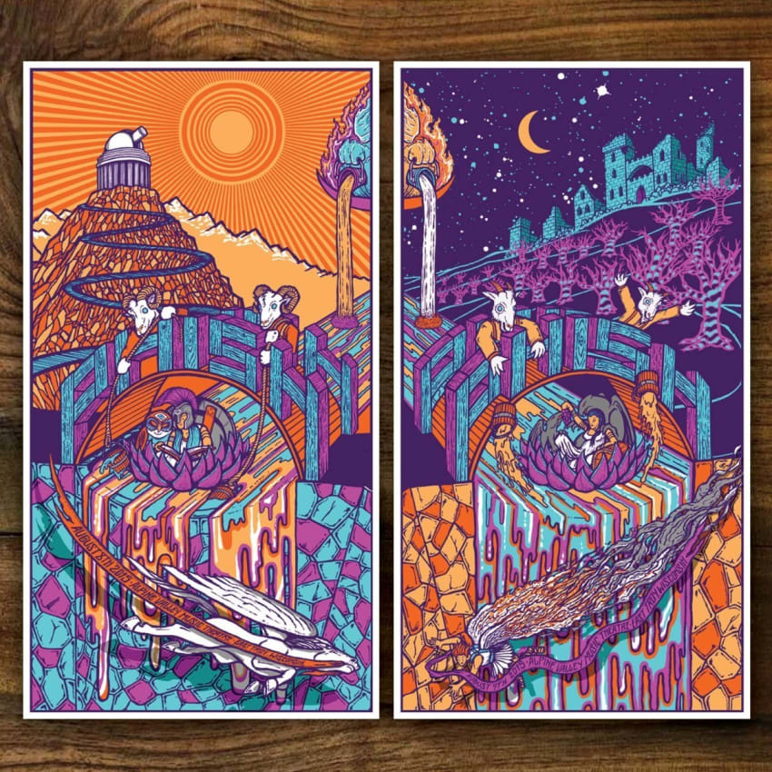 Phish Alpine Valley Poster 2015